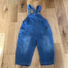 futafuta デニムオーバーオール 90cm