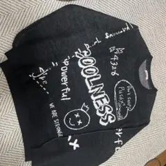 オーバーサイズグラフィックニット