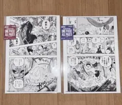 ワンピースAll PAGES ベースショップ　ワノ国編 トラファルガー・ロー2枚 ワンピースAll PAGES ベースショップ トラファルガー・ロー 2枚 - メルカリ
