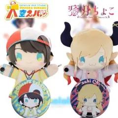 ホロライブ　パペットぬいぐるみ + キャンディー缶