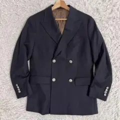 美品✨現行 P.S.FA ジャケット REDA ダブル 銀ボタン アンコン 紺系