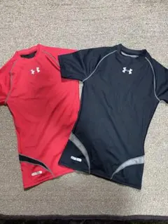 【美品】 Under Armour METAL 2枚セット トレーニングウェア