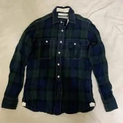 ビームス 長袖シャツ Sサイズ チェック