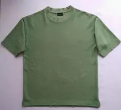 ユナイテッドアローズ シルク混 オーバーサイズ Tシャツ くすみグリーン Mのサムネイル