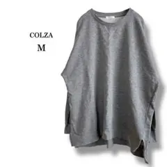 【COLZA】クルーネックトレーナー　オーバーサイズ　スウェット　グレー　M