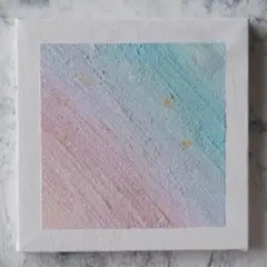 インテリア雑貨】テクスチャーアート絵画 ニュアンス 韓国 空と月