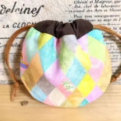 感謝価格　SALE ユキエモン　人気　ハンドメイド　巾着袋　小物入れ 感謝価格 SALE ユキエモン 人気 ハンドメイド 巾着袋 小物入れ