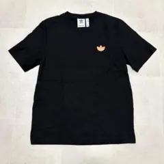 adidas Originals トレフォイル刺繍 Tシャツ ブラック Sのサムネイル
