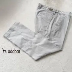 adabat アダバット ゴルフパンツ メンズ XL グレー 大きいサイズ ロゴのサムネイル