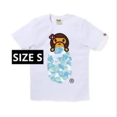 ABC LISA CAMO LISA ON APE HEAD TEE ピンク/白 | Mercari