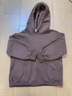 ZARA ブラウン フード付きパーカー 104cm