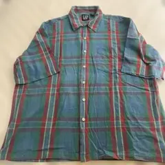 OLDGAP 半袖チェックシャツ