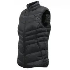 【美品】PUMA／プーマ／ライトダウンベスト／ランニング／レディース／パッカブル