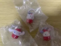いちごめじるしアクセサリー　シナモン　うさはな　ハローキティー　3個セット