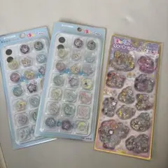 正規品 ほっぺちゃん ウォーター おはじきシール 2枚セット