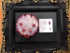 アナと雪の女王　アナ　グリッターコンパクトミラー　ガチャ　初期不良　難あり