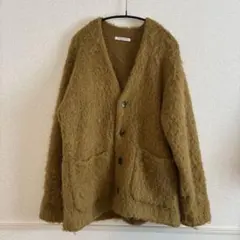 BEAUTY&YOUTH モヘア混紡カーディガン