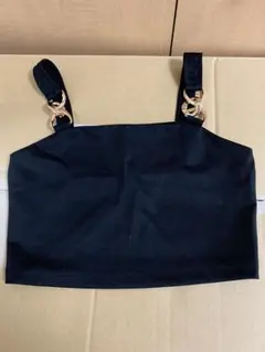SHEIN キャミソール ブラック チェーンストラップ XSのサムネイル