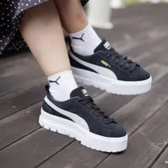 PUMA プーマ ウィメンズ メイズ スニーカー　黒　新品未使用
