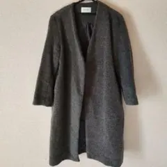 FRAY I.D ロングコート ダークグレー