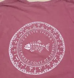 【人気XL】コンフォートカラーズ フィッシュボーン Tシャツ フェードピンクのサムネイル