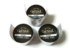 セリア アイシングジェル クリア×3個