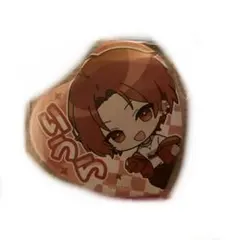 いれいす　ハート缶バッジ　りうら