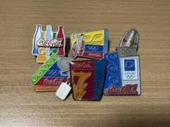 コカコーラ 2004 アテネオリンピック五輪 ピンバッジ 12個セットまとめ