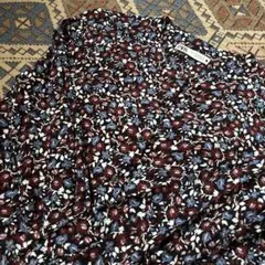 ZARA 花柄フレアワンピース