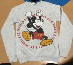 90sディズニー　ミッキーマウス プリント スウェット
