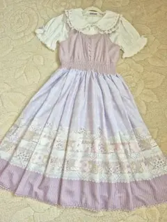 アクシーズファム♪ポエティックワンピースとkawaiiブラウスのコーデセット♪