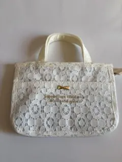 【新品】AfternoonTea アフタヌーンティー白レーススパバッグ