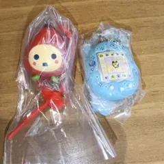 たまごっち カラフルマルチチャーム いちごっち ケーたま 青