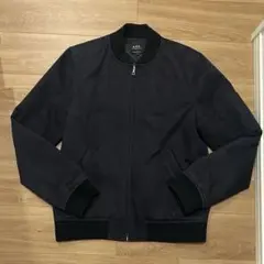 APC ブラック MA-1ジャケット XS A.P.C. ブラック XS ジャケット MA-1 - メルカリ