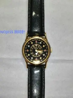 NOJESS 黒 腕時計のサムネイル