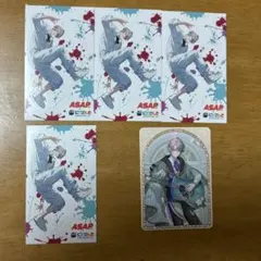 甲斐田晴カード＆ステッカー５点セット