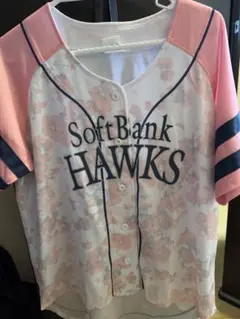 SoftBank Hawks ユニフォーム ピンク 花柄