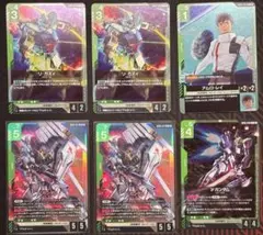 ガンダムカードゲーム ロンドベル　νガンダム他