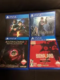 PS4 バイオハザード5、シリーズ他3点、合計4点