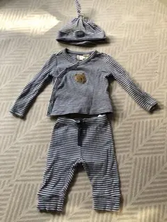 Baby GAPストライプロンパースセットアップ0-3m