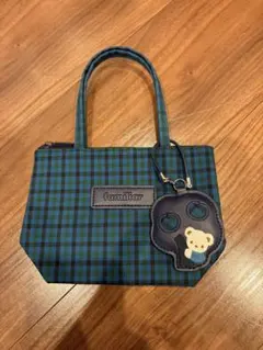 familiar ファミリア チェック柄 ミニミニトートバッグのサムネイル