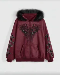 ファージップパーカー Y2K レディース 希少