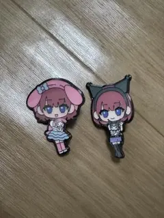 Le Sserafim × MY MELODY & KUROMI PINS