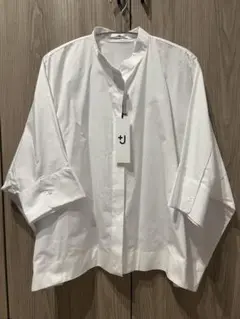 UNIQLO +J スーピマコットンドルマンスリーブシャツ 七分袖 XL