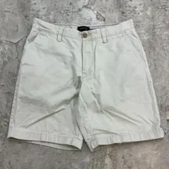 NAUTICA　チノショーツ　B7102N　W33　オフホワイト　無地　古着のサムネイル