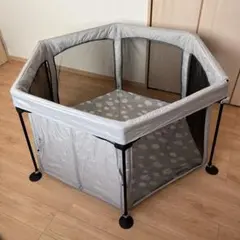 日本育児　洗えてたためるポータブルベビーサークル