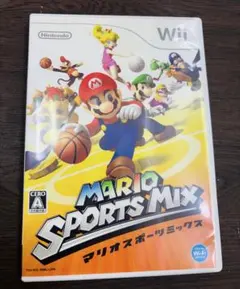 Wii マリオスポーツミックス ソフト　取扱説明書付き