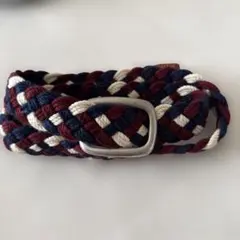 BEAMS HEART 編み込みベルト