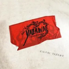 矢沢永吉 スペシャルビーチタオル 新品 筆文字 ドラゴン 炎 レッド ロゴ 矢沢永吉 スペシャルビーチタオル 新品 筆文字 ドラゴン 炎 レッド