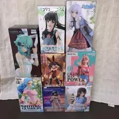 プライズフィギュア まとめ売り 8点